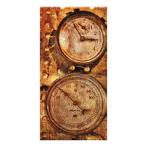 SteamPunk - Gauges Photo Card