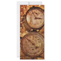SteamPunk - Gauges Customized Rack Card