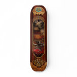 Steampunk - Gear - It used to work Skate Board Deck