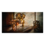 Steampunk - Gear Technology Personalized Photo Card