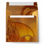 steampunk gears cogs mechanics design envelope