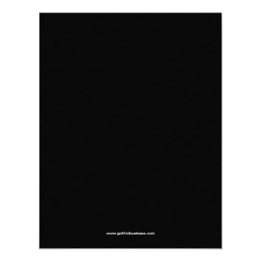 Steampunk Gears Goth Invitation