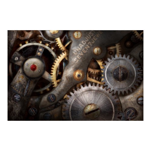 Steampunk - Gears - Horology print