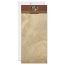 Steampunk - Gears - Horology Rack Card Design