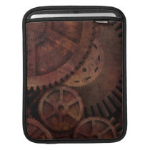 Steampunk gears iPad sleeves