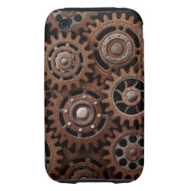 Steampunk Gears iPhone 3 Tough Cover