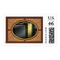 Steampunk - Gears - Music Machine Postage