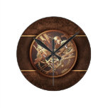 steampunk gears wall clocks