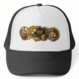 Steampunk Get it in Gear Hat