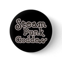 Steampunk Goddess buttons
