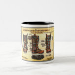 Steampunk Gyroscopic Navigation Footwear Mug mugs