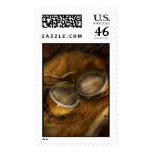 Steampunk - Hey Fly-Boy Postage Stamps
