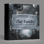 Steampunk In Blue gothic Avery Binder binders