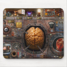 Steampunk - Information overload Mousepad