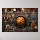 Steampunk - Information overload Print