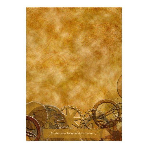 Steampunk Invitation