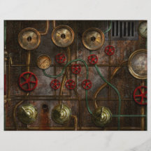 Steampunk - Job jitters Personalized Flyer