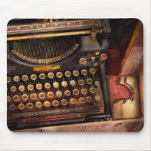 Steampunk - Just an ordinary typewriter Mouse Pad
