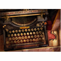 Steampunk - Just an ordinary typewriter Photo Cut Out