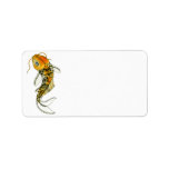 Steampunk Koi Address Label