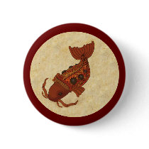 Steampunk Koi buttons