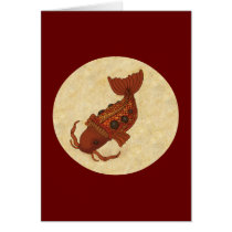 Steampunk Koi cards