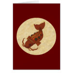 Steampunk Koi Card