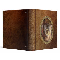 Steampunk - Locksmith - The key to my heart 3 Ring Binders