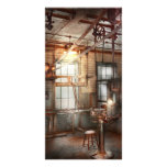Steampunk - Machinist - The grinding station Photo Cards