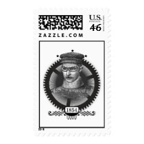 Steampunk Man Postage