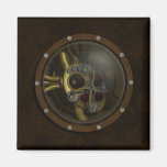 SteamPunk Mechanical Heart Magnet
