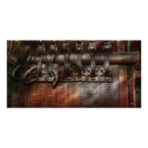 Steampunk - Motorized Photo Greeting Card