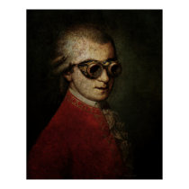Steampunk Mozart! Poster