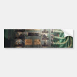 Steampunk - Naval - Lighting control panel Bumper Sticker