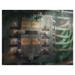 Steampunk - Naval - Lighting control panel flyers