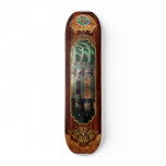 Steampunk - Naval - Lighting control panel Custom Skate Board
