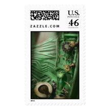 Steampunk - Naval - Plumbing - The head Postage Stamp