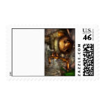 Steampunk - Naval - Shut the valve Postage Stamps