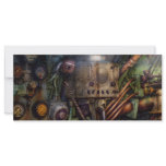 Steampunk - Naval - The comm station rack cards