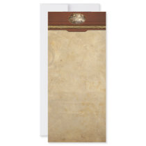 Steampunk - Naval - The escape hatch Rack Card Template