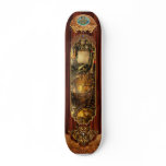 Steampunk - Naval - The torpedo room Custom Skate Board