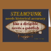 Steampunk Needs Greeting Card cards
