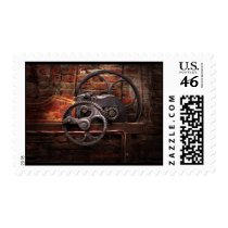 Steampunk - No 10 Postage Stamp