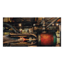 Steampunk - No 8431 Personalized Photo Card