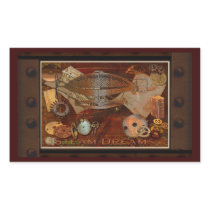 Steampunk Nostalgic Victorian Collage Art Stickers