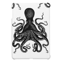 Steampunk Octopus Victorian Kraken ipad mini case