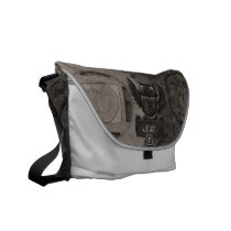 Steampunk Owl Rickshaw Messenger Bag messenger bags