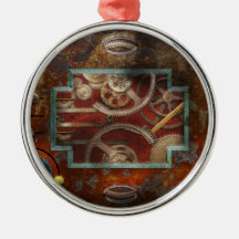 Steampunk - Pandora's box Christmas Ornament