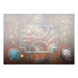 Steampunk - Pandora's box Personalized Invites