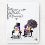 Steampunk Penguin Mousepad